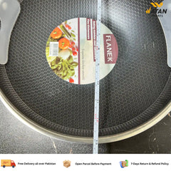 Heavy Duty Lazer Coated Karahi Pan | Non-Stick & Easy to Clean