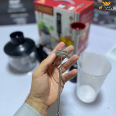 Cronier 4-in-1 Hand Blender | Multipurpose Stick Blender with Chopper, Whisk & Beaker – Powerful Kitchen Appliance