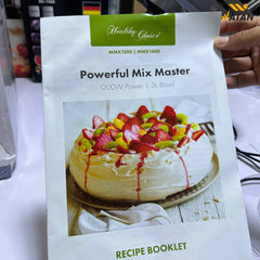 Lenox Kitchen Stand Mixer 1200 Watt with 5 Liter Stainless Steel Bowl | Dough Hook, Whisk & Beater