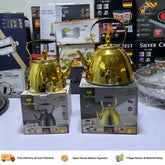 Hous Roland Kettle – Stainless Steel Body – 3 Liter / 2 Liter Capacity – Durable & Elegant