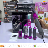 Hot Air Dryer 5 in 1 – Professional Hair Styler, Volumizer, Straightener & Curler Brush | Salon Blow Dry Tool