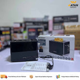 Silver Crest Digital Toaster with LED Display & Bagel Function - 2 Slice Stainless Steel