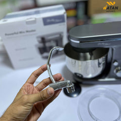 Lenox Kitchen Stand Mixer 1200 Watt with 5 Liter Stainless Steel Bowl | Dough Hook, Whisk & Beater