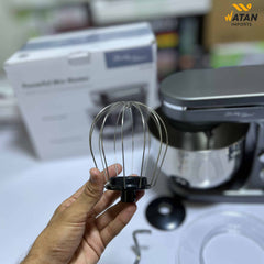 Lenox Kitchen Stand Mixer 1200 Watt with 5 Liter Stainless Steel Bowl | Dough Hook, Whisk & Beater