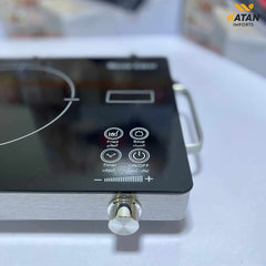 Silver Crest Electric Ceramic Hot Plate – Safe, Stylish & Quick Cooking