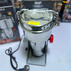 Super Crest 500gm Commercial Electric Powder Grinder | 2000W High-Speed Spice & Grain Mill Machine