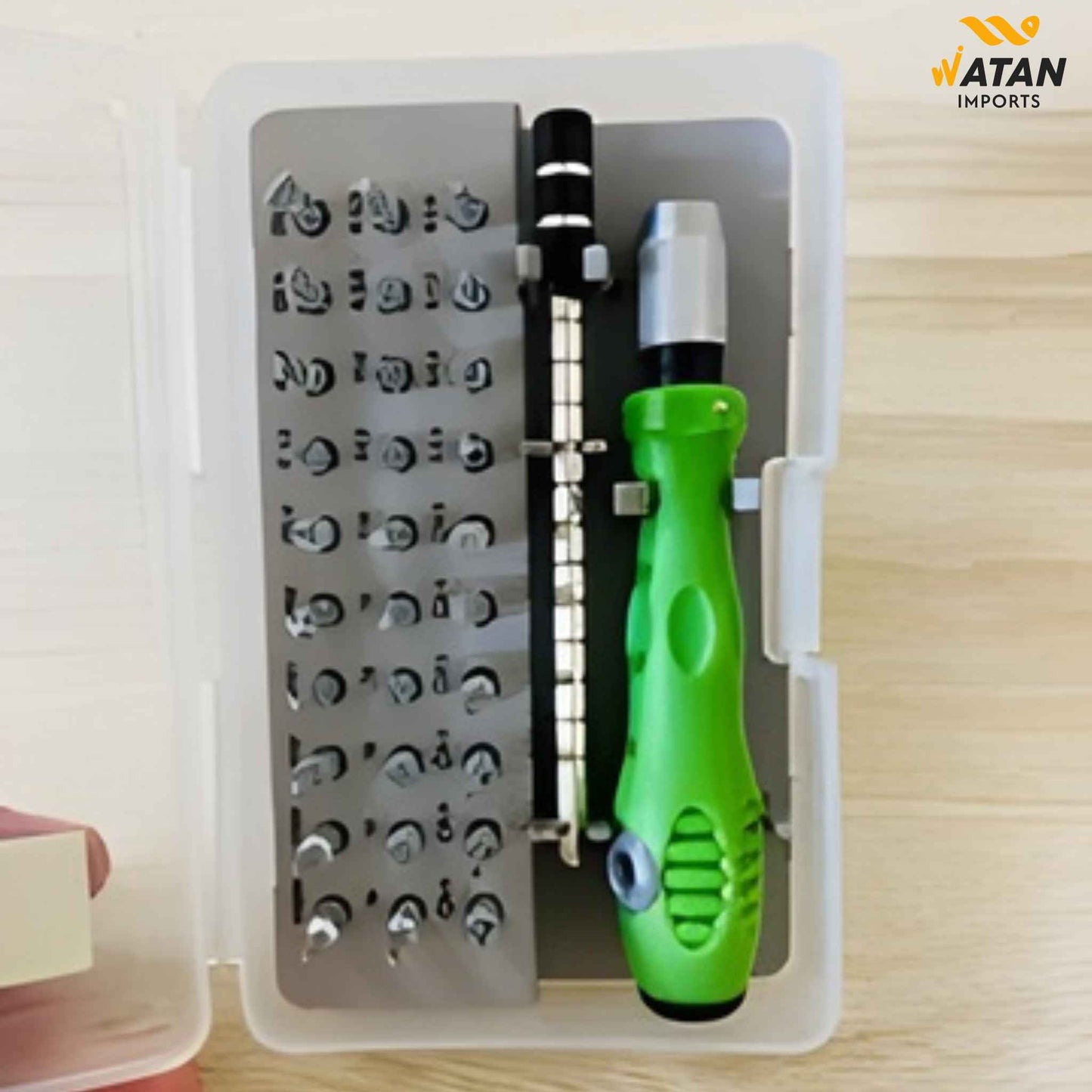 32 in 1 Multifunctional Screwdriver Set with 30 PCS Torx Phillips Magnetic Screw Driver Bits Mini Repair Tool for Phone Watch PC