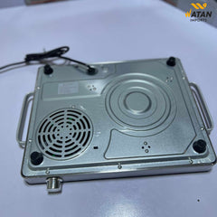 Silver Crest Electric Ceramic Hot Plate – Safe, Stylish & Quick Cooking