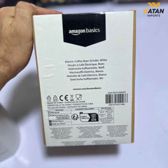 Amazon Basics Electric Coffee Grinder – Stainless Steel Blades, One-Touch Operation, Compact & Durable Design