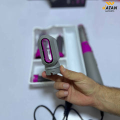 Hot Air Dryer 5 in 1 – Professional Hair Styler, Volumizer, Straightener & Curler Brush | Salon Blow Dry Tool