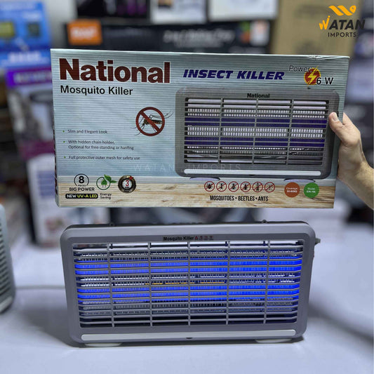 Electric Mosquito Killer Lamp – Slim & Elegant Design with Chain Holder