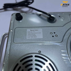 Silver Crest Electric Ceramic Hot Plate – Safe, Stylish & Quick Cooking