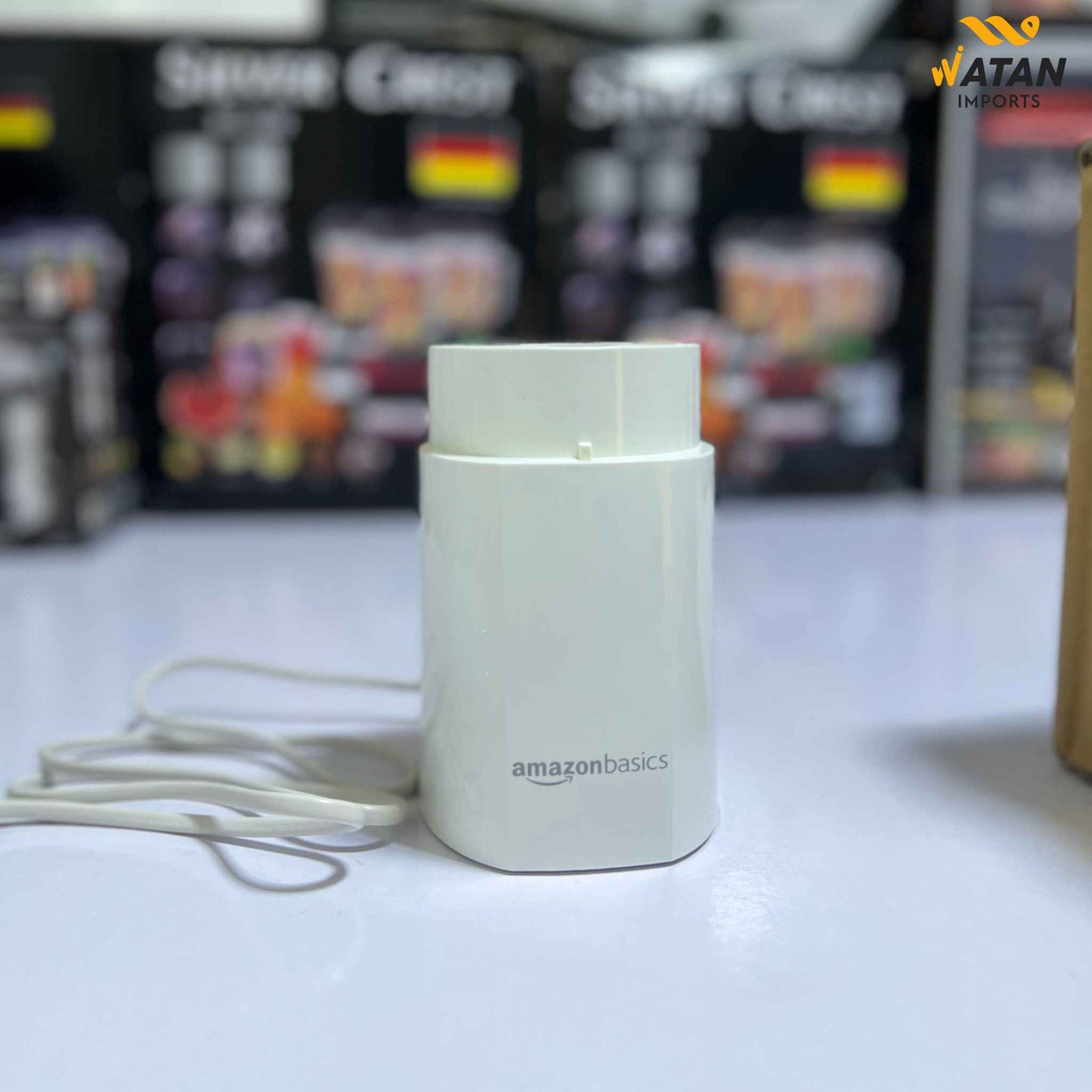 Amazon Basics Electric Coffee Grinder – Stainless Steel Blades, One-Touch Operation, Compact & Durable Design