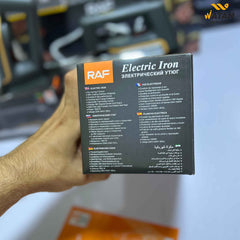 RAF Electric Dry Iron 1600W with Non-Stick Soleplate Model R-1108 – Lightweight, Durable & Easy Glide