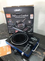 RAF Infrared Electric Cooker R-8019 – 3500W | Black Hot Plate & High-Power Electric Stove