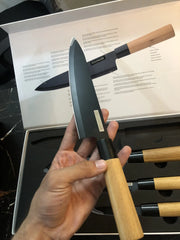 Zillinger Japanese 4-Piece Knife Set -Precision Crafted for Masterful Cooking