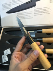 Zillinger Japanese 4-Piece Knife Set -Precision Crafted for Masterful Cooking