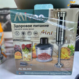 MIVAN 4 in 1 Hand Blender | 2800W Powerful Motor | German Technology | Chopper, Whisk & Beaker