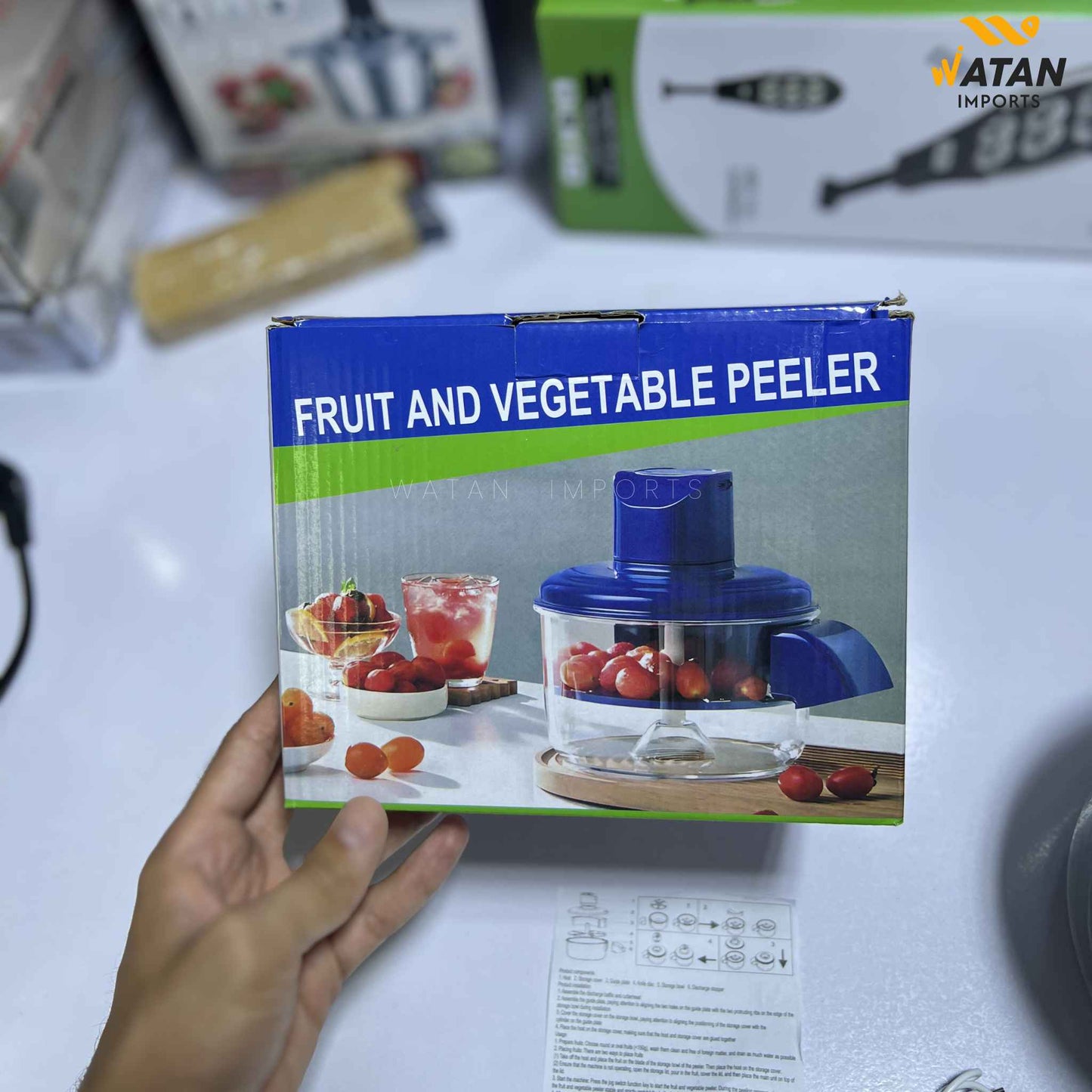 Rechargeable Electric Vegetable & Fruit Peeler | Best Tool for Save Time and Efforts
