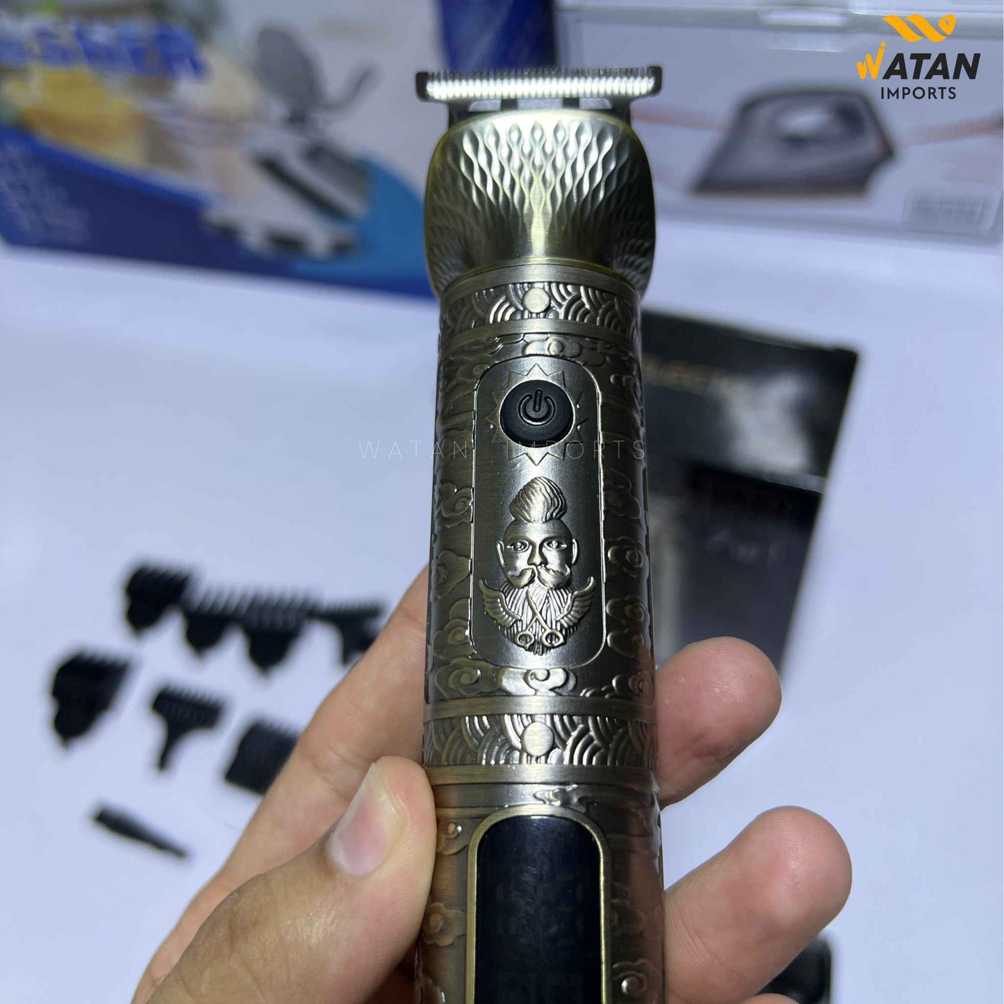 Electo 7-in-1 Grooming Kit – Rechargeable All-in-One Trimmer with 7 Attachments