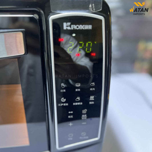 Kerone 30L Electric Oven – 1500W Stainless Steel Multi-Function Baking & Grilling Oven with Touch Control