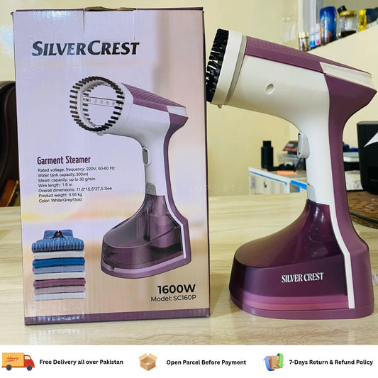 Silver Crest 1600 Watts Steam Iron with 300 ML Water Tank Capacity