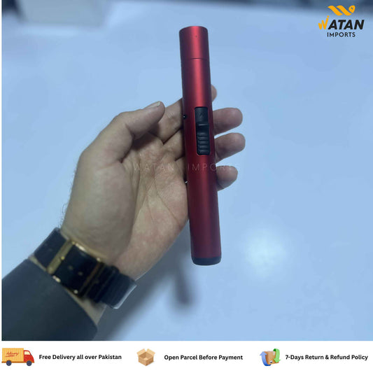 Butane Refill Gas Lighter | Windproof | Reusable Flame Lighter