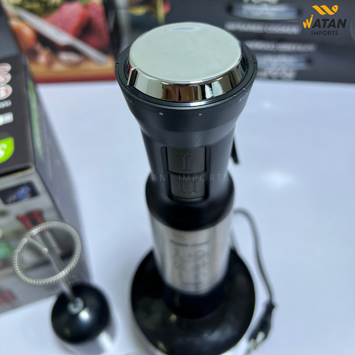 Super Crest 5-in-1 Hand Blender- Model SCT-7008 | 3000W | Stainless Steel