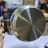 304 Stainless Steel Pressure Cooker 9L 26cm Knob Type | Heavy-Duty Induction & Gas Compatible Pressure Pot