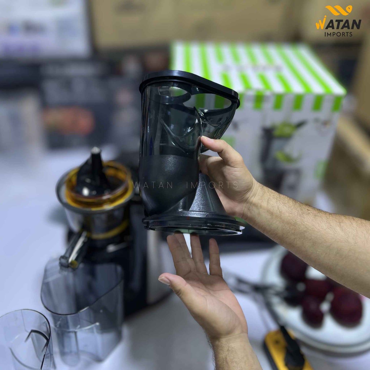 KOLAX 150W Cold Press Juicer | Wide Mouth Slow Juice Extractor