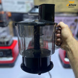 Silver Crest 3-in-1 Juicer Blender | Multi-Purpose Juicer, Grinder & Chopper | 3 Plug & 1 Year Warranty