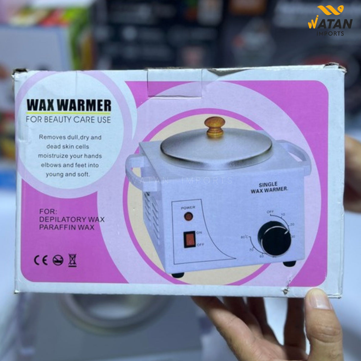 Lot Imported Wax Warmer – Adjustable Temperature Wax Heater
