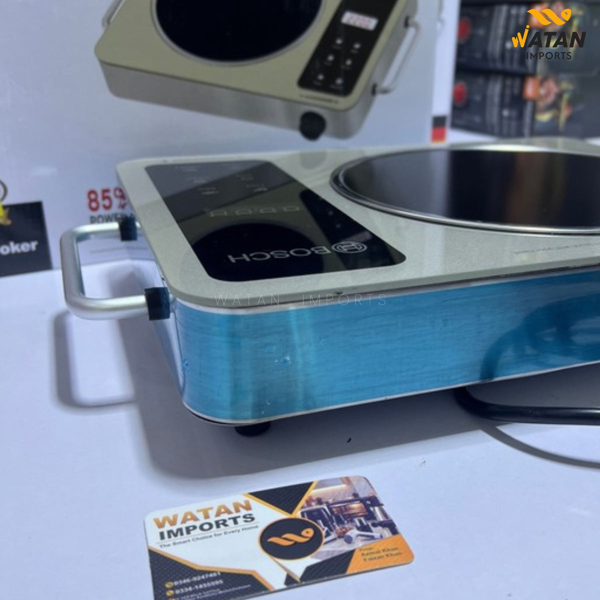 Bosch Infrared Hotplate 2200W – Model No. 0303 | Energy-Efficient Electric Cooker