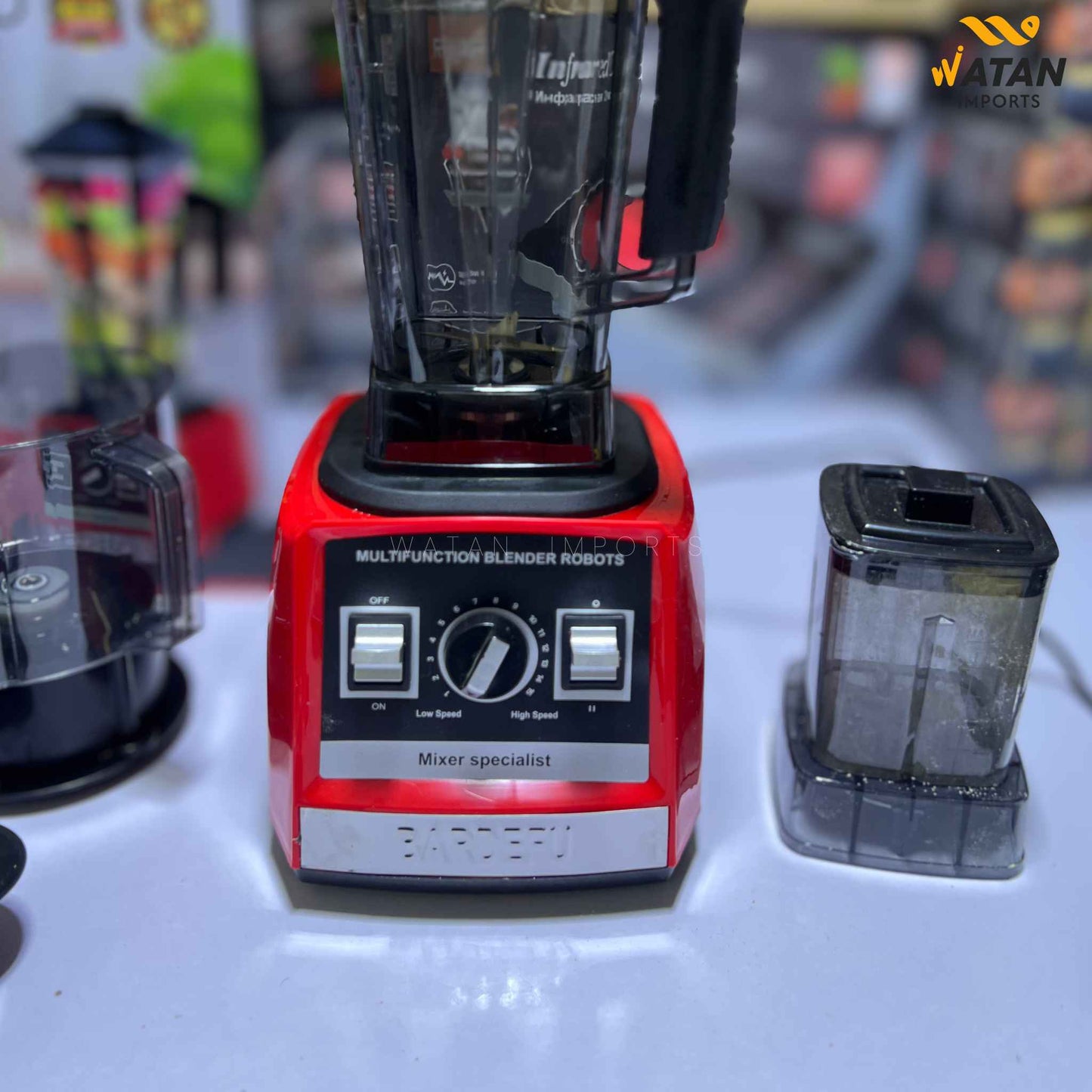 Bardefu 6-in-1 Multi-Function Blender – Powerful Kitchen Blender & Food Processor