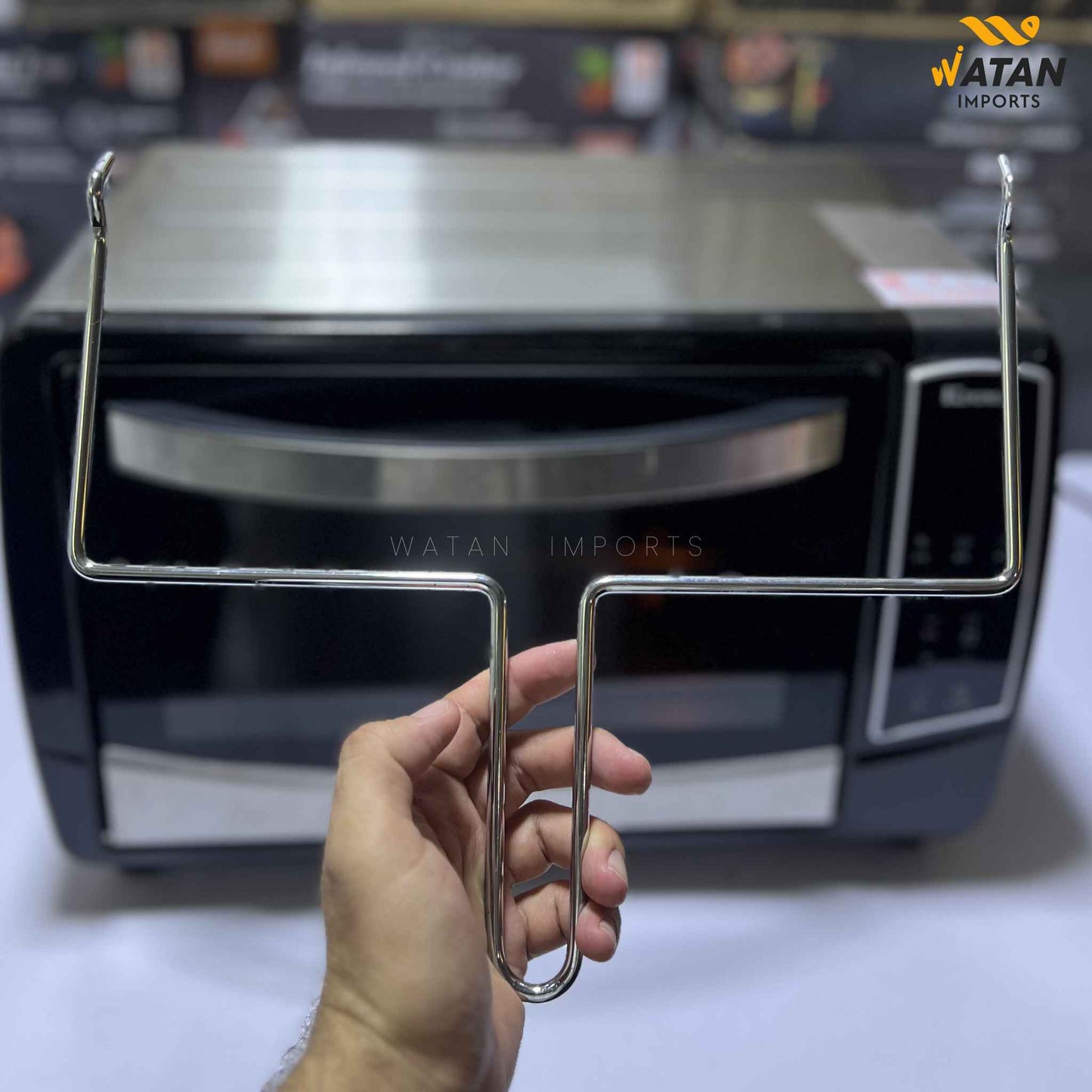 Kerone 30L Electric Oven – 1500W Stainless Steel Multi-Function Baking & Grilling Oven with Touch Control