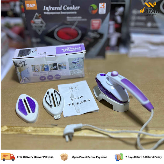 Dipei 2-in-1 Steam Iron Vertical & Horizontal – 1000W Powerful Steam | 220–240V