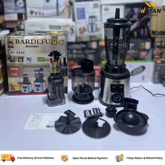 Bardefu 6 in 1 3.0L Blender Set with Grinder Chopper