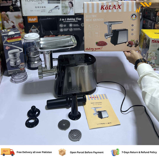 Imported Kolax Meat Mincer 1800W – Heavy Duty Electric Mincer