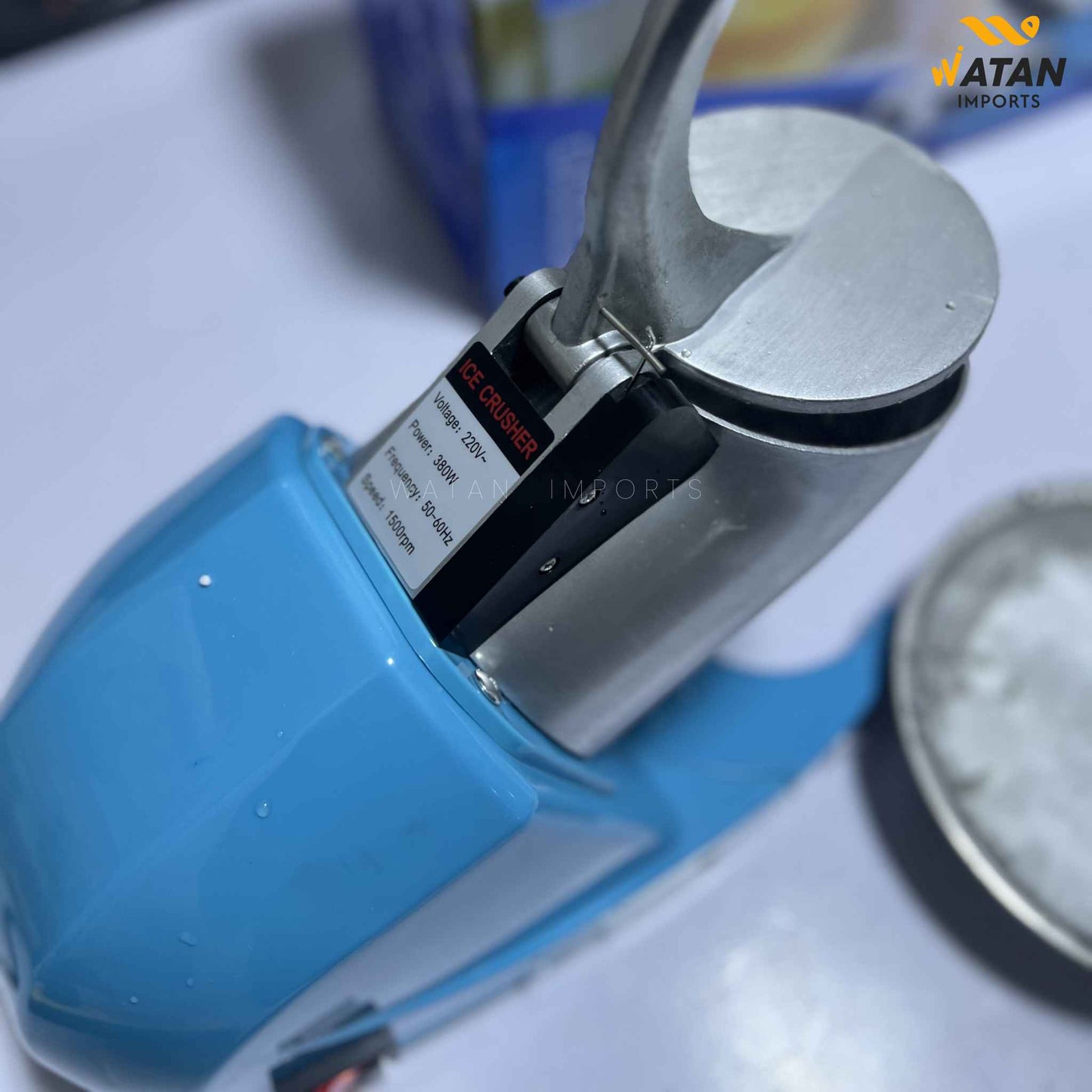 Powerful Ice Crusher – 380W High-Speed Electric Ice Crushing Machine