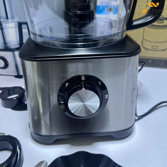 George Home 6 in-1 Food Processor | 800W Powerful Motor | Multi-Function Kitchen Appliance