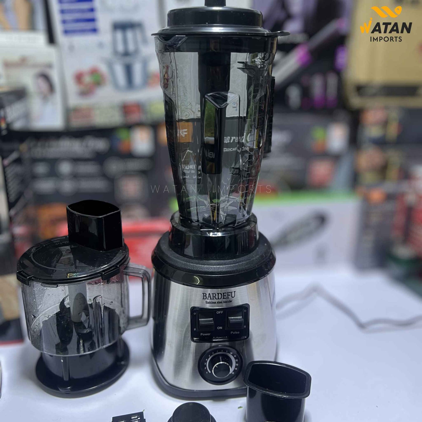 Bardefu 6 in 1 3.0L Blender Set with Grinder Chopper