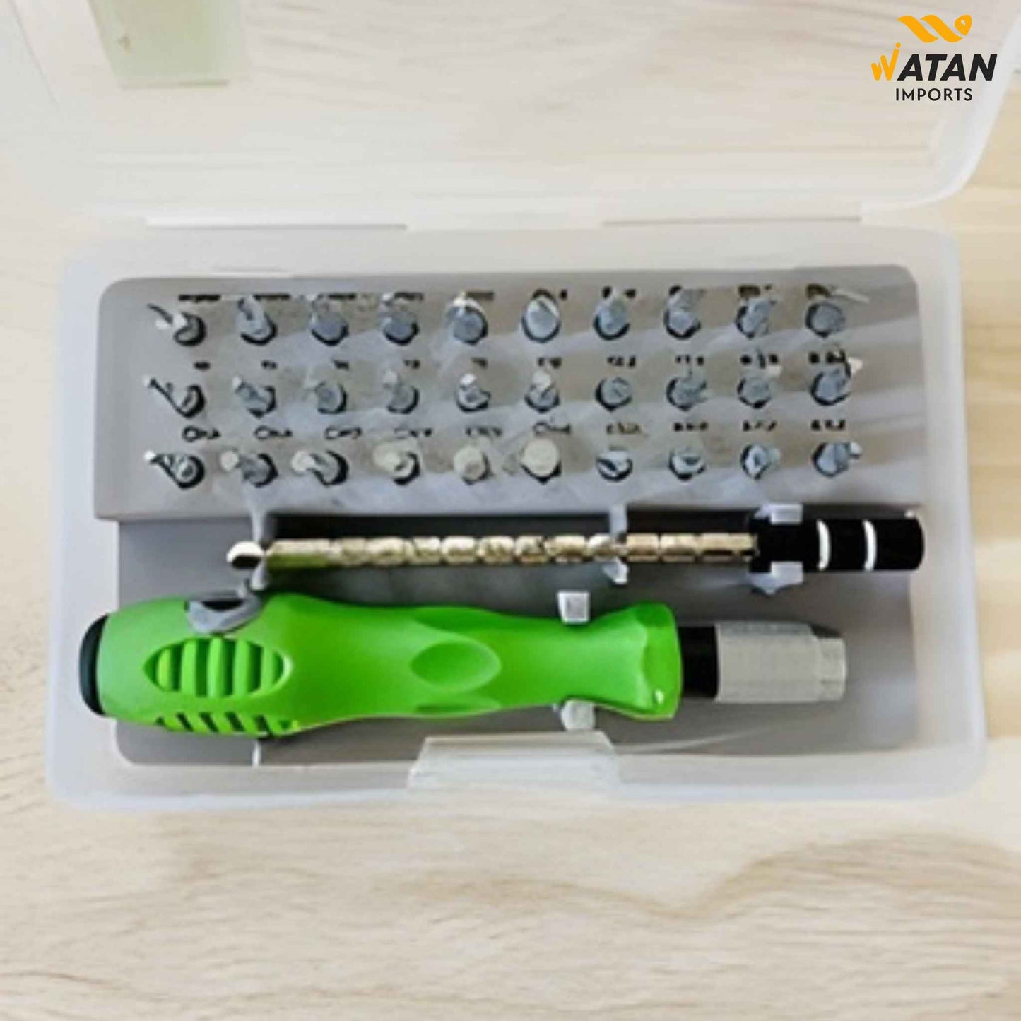 32 in 1 Multifunctional Screwdriver Set with 30 PCS Torx Phillips Magnetic Screw Driver Bits Mini Repair Tool for Phone Watch PC
