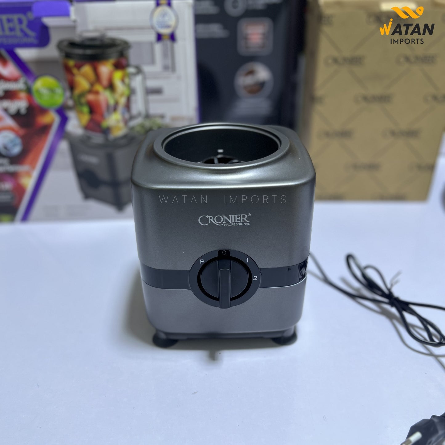 Cronier Professional CR-1120 Multi-Purpose Blender – 1200W