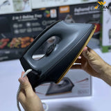 BLACK+ DECKER Dry Iron 1100W – Non-Stick Soleplate with 2 Years Warranty