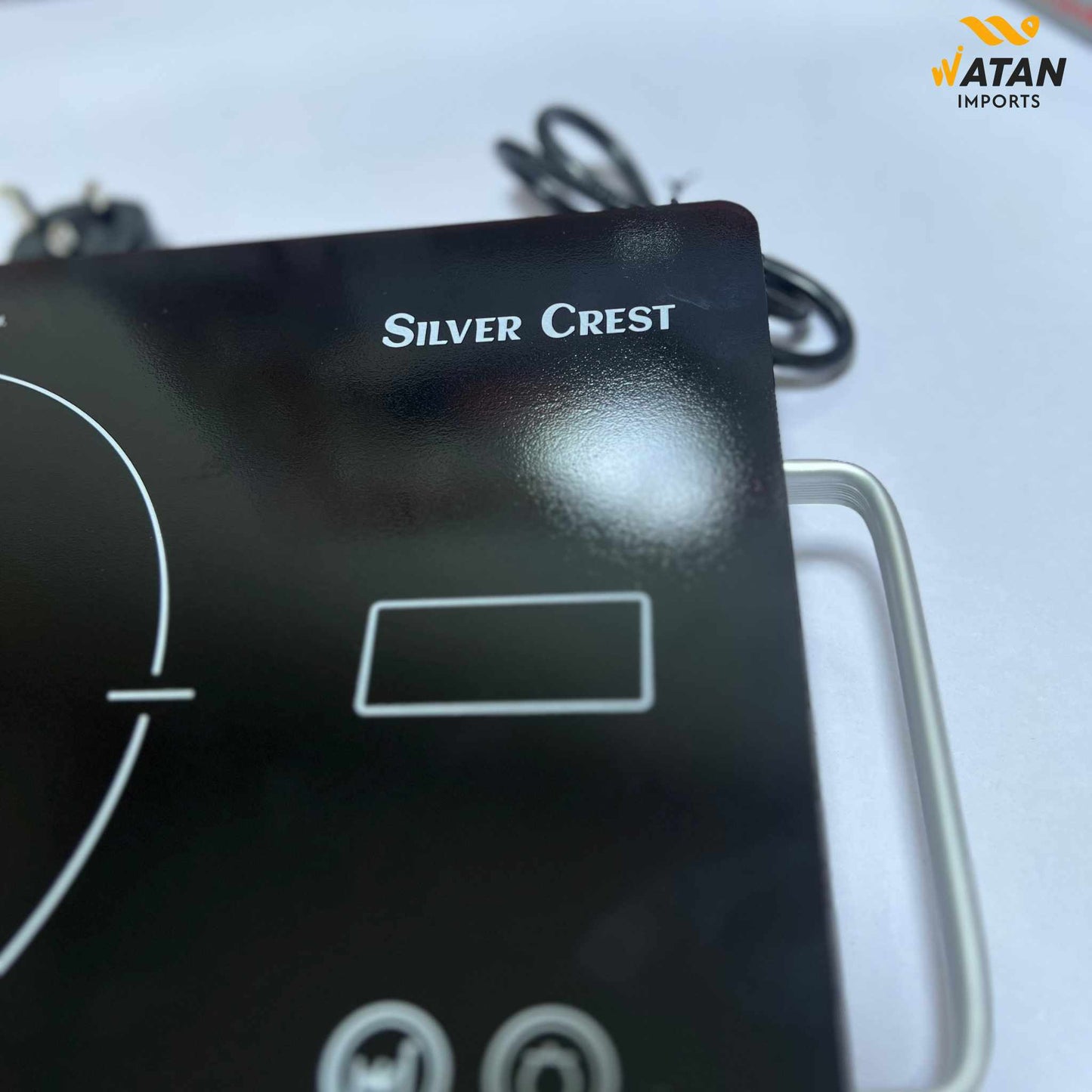 Silver Crest Electric Ceramic Hot Plate – Safe, Stylish & Quick Cooking