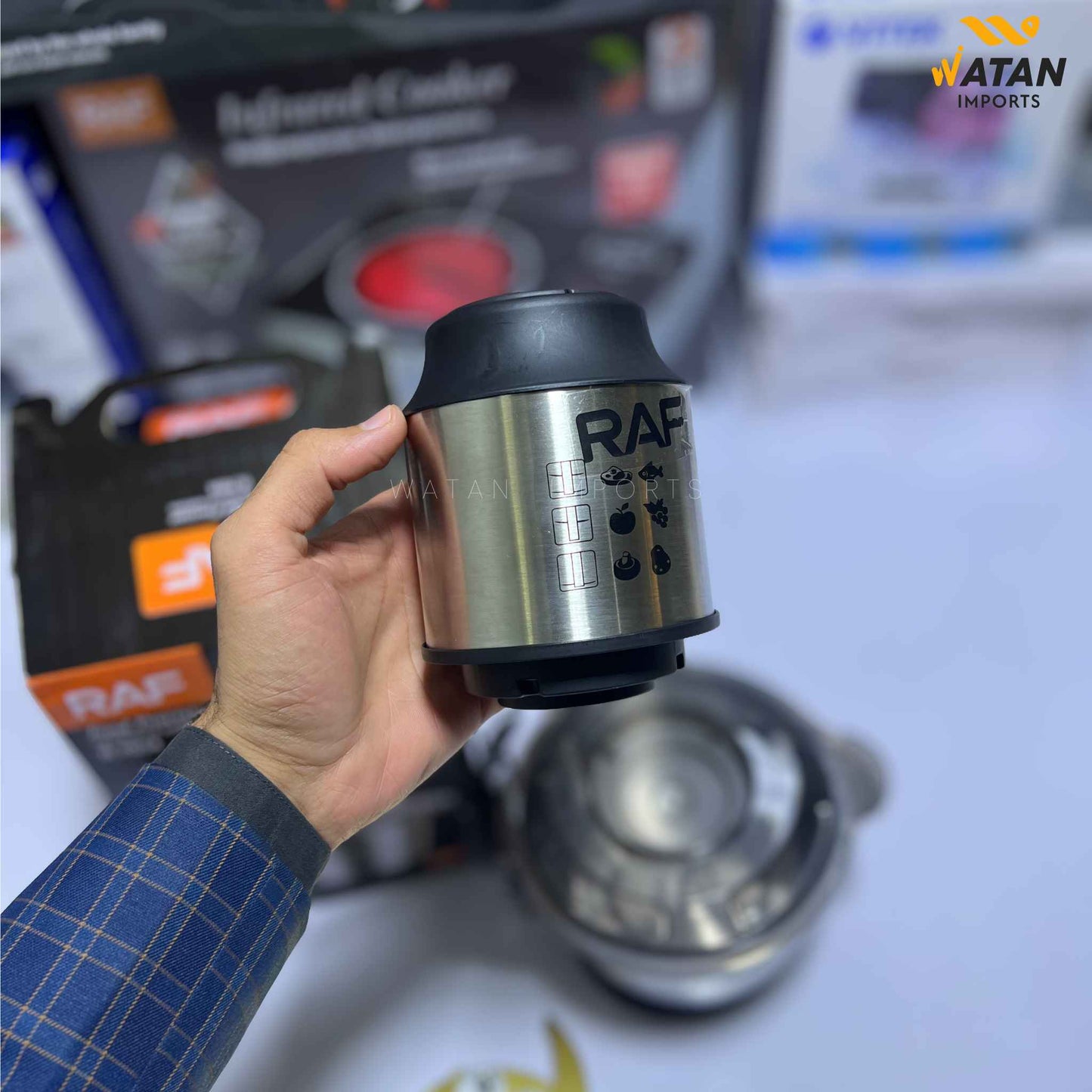 RAF Electric Food Chopper 2.0L – 1000W Powerful Motor | Multi-Purpose Kitchen Chopper