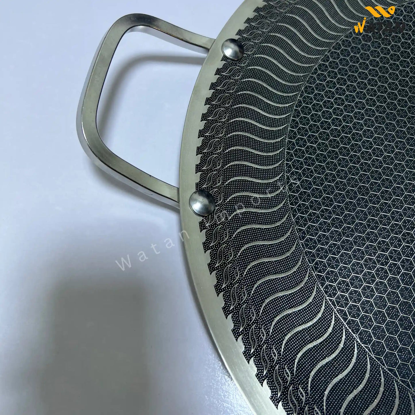 Premium Laser Coating Tawah – 34cm & 38cm | Non-Stick & Durable