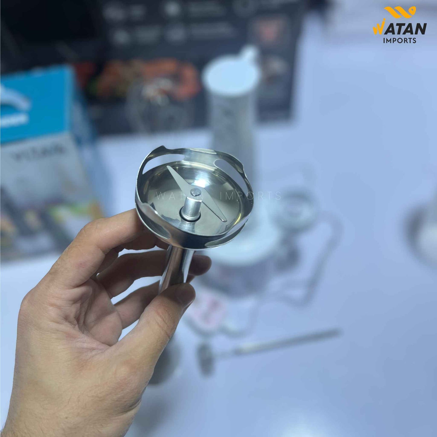 VLTAVA 4 in 1 Hand Blender | 500W Powerful Motor | Chopper, Whisk & Beaker