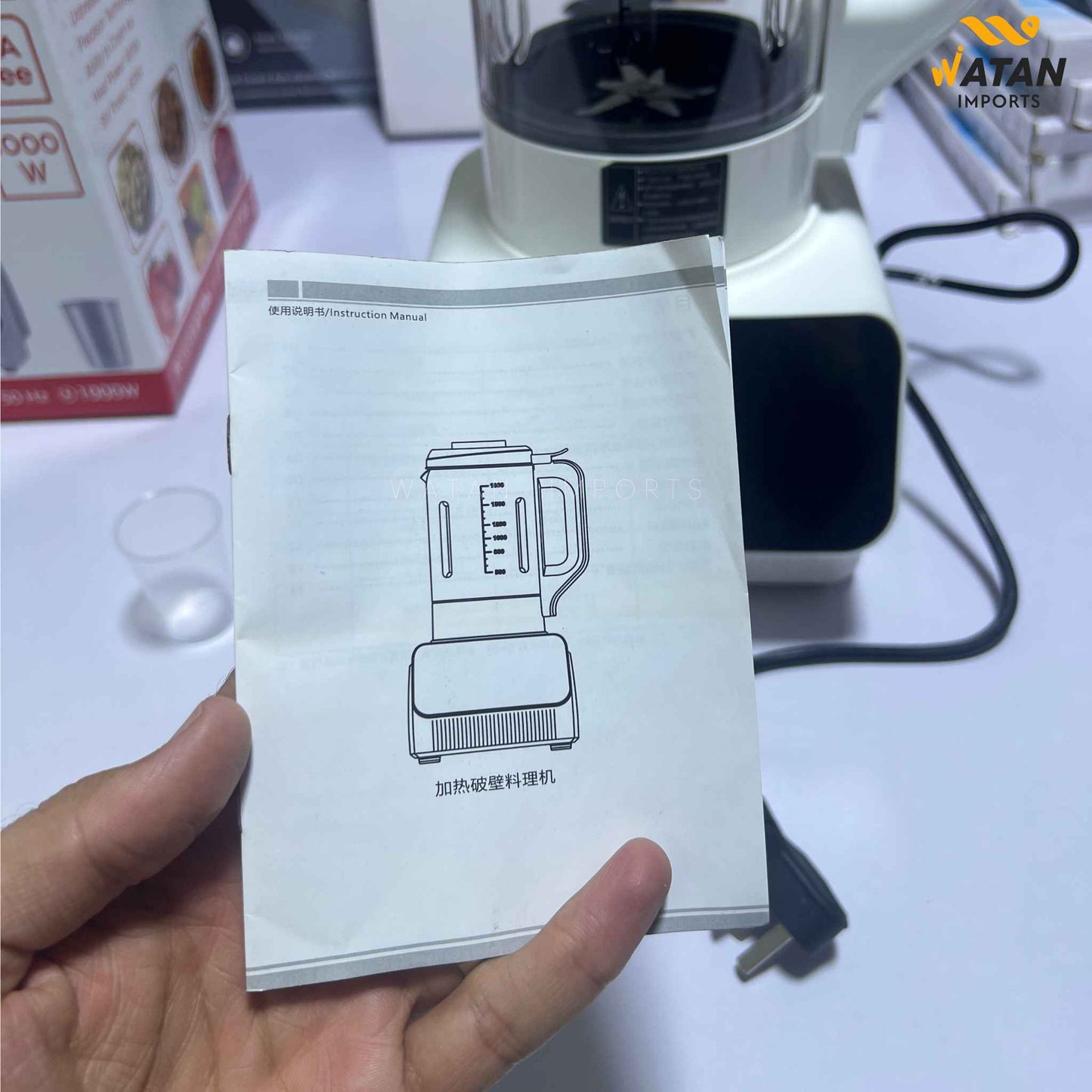 1000W Heating Blender | Touch Screen | 1.8L BPA-Free Jug | Full Nutrition Wall Breaker