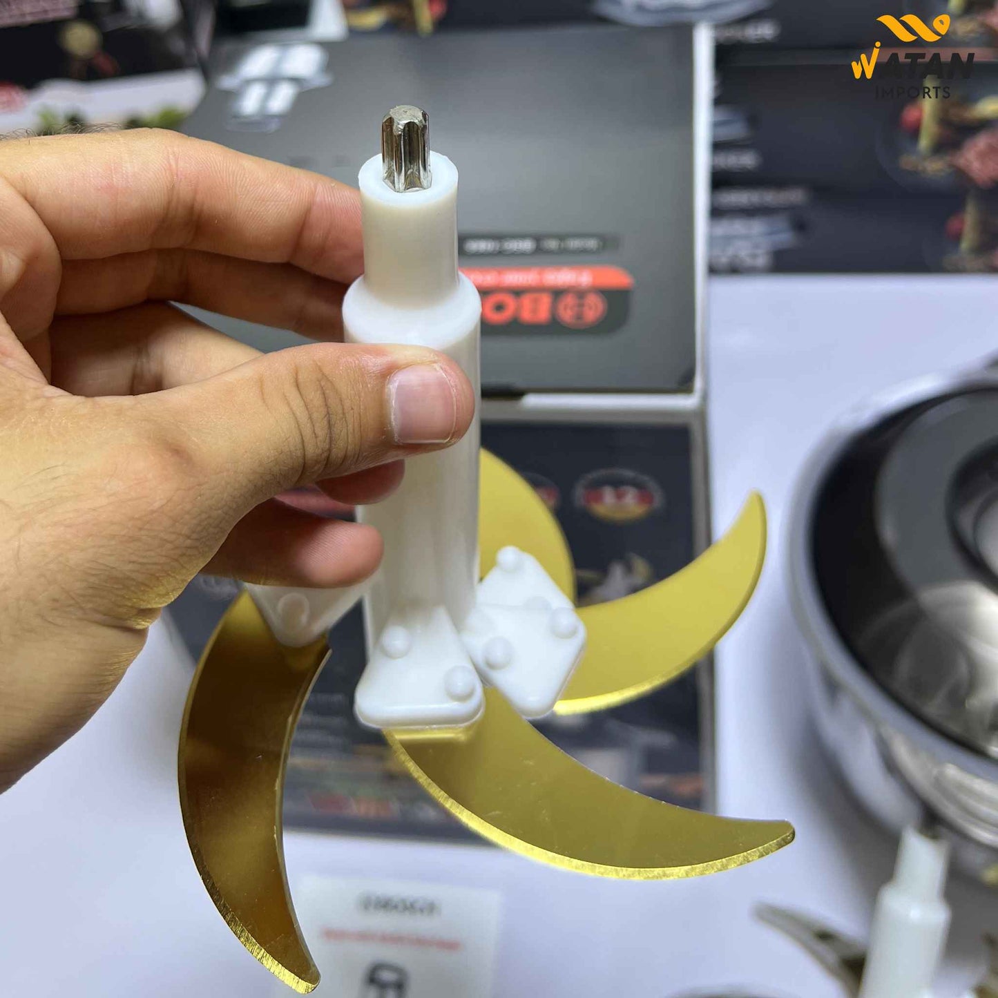 Bosch 1000W Heavy-Duty Chopper – Solve Tough Meat, Onion & Vegetable Chopping in Seconds | 5L Stainless Steel Bowl